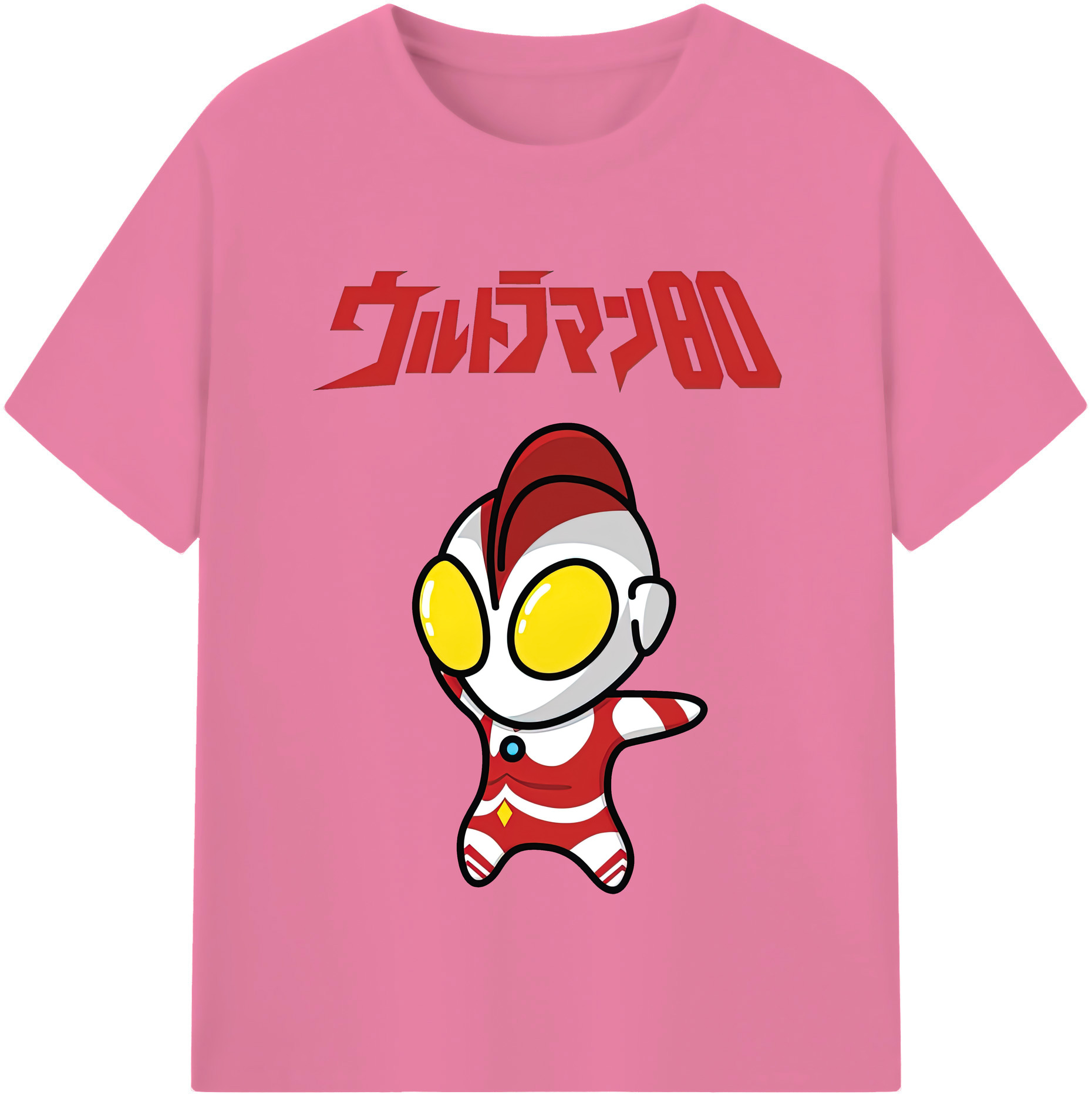 （画像用） ウルトラマン Ultraman 綿100％半袖Tシャツ（フロントプリント）